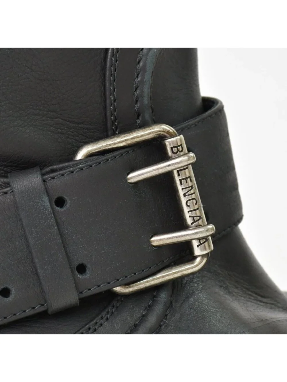 Balenciaga Venom Boot Black Leather